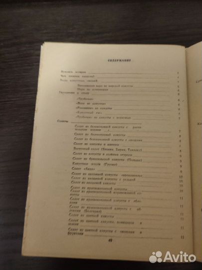 Книга Блюда из капусты