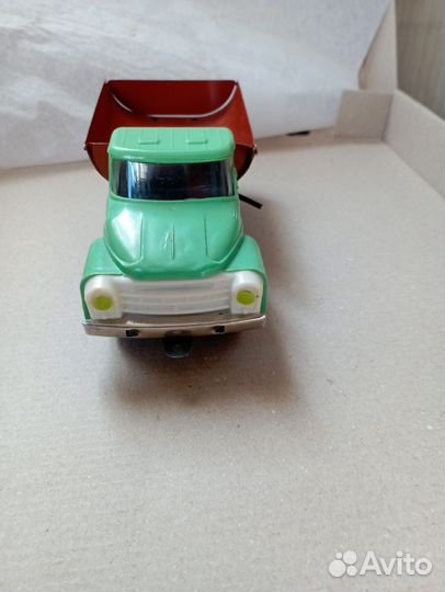 Игрушка ЗИЛ самосвал, сделано в СССР