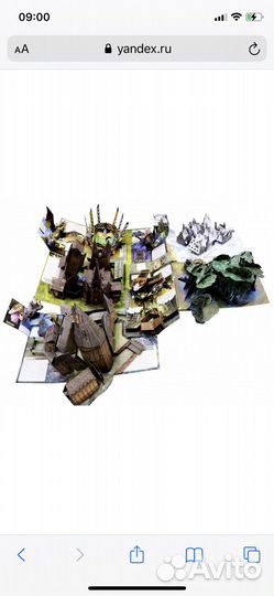 Трехмерная карта Хогвартса и Хогсмида Гарри Поттер