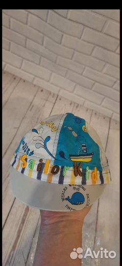 Новая двухсторонние панамы и кепки на мальчика