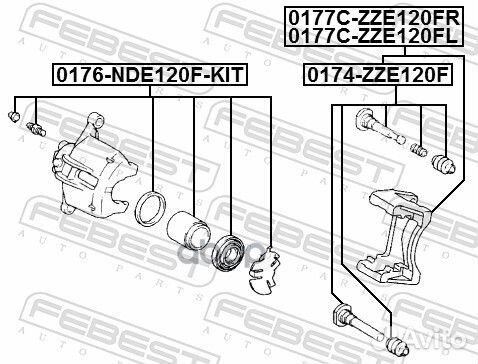 0177C-ZZE120FR 0177C-ZZE120FR Febest