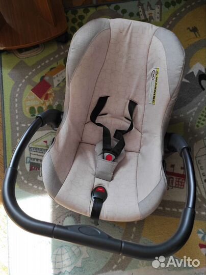 Автокресло- переноска до 13 кг Silver Crocs