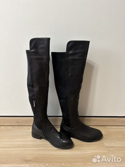 Сапоги ботфорты 39 размер осень