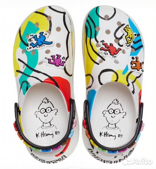 Crocs Keith Haring mega crush clog