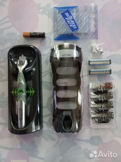 Станок Gillette Mach3 Power в наборе Travel Set