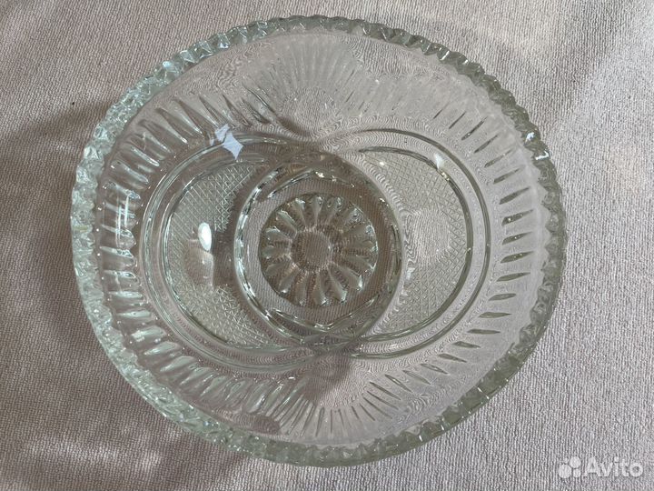 Ваза хрустальная