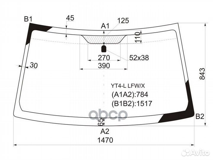 Стекло лобовое suzuki escudo/grand vitara SUV 3