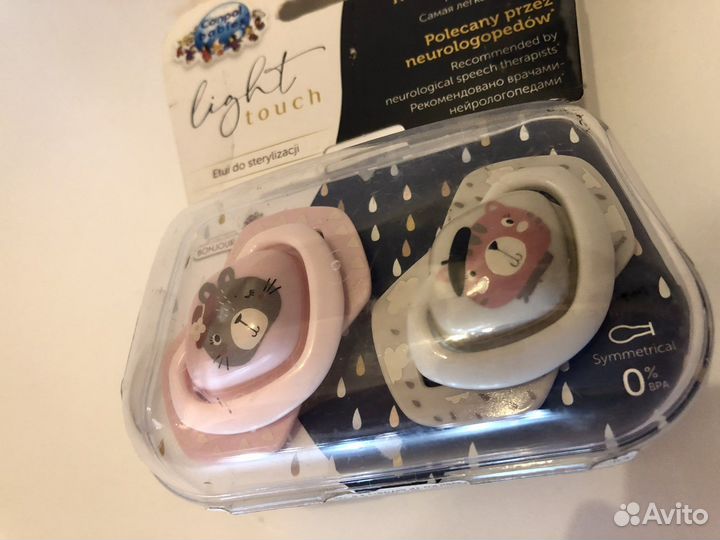 Пустышки Canpol Babies с 6месяцев