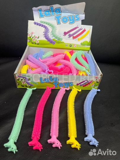 Тянучка единорог оптом (набор 50 шт)