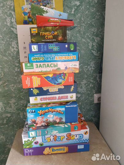 Настольные игры для детей, цены в описании