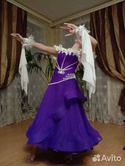 Платье для ю1 бальные танцы Стандарт и Латина