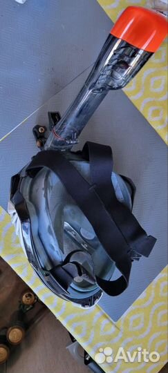 Маска для подводного плавания (снорклинг) L-XL