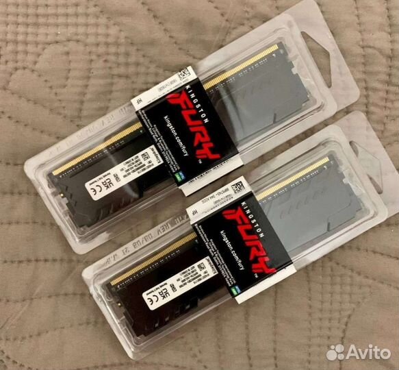 Оперативная память 16GB 3200Mhz DDR4 Kingston Fury