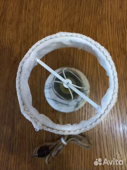 Мраморная лампа Грибок 50-60 годы