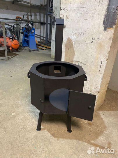 Печь дровяная под казан
