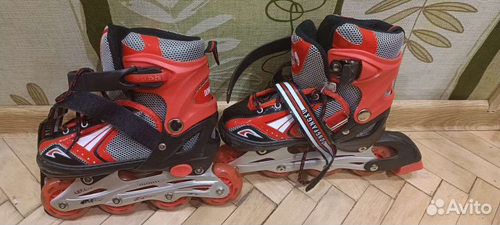 Роликовые коньки детские раздвижные 31-34