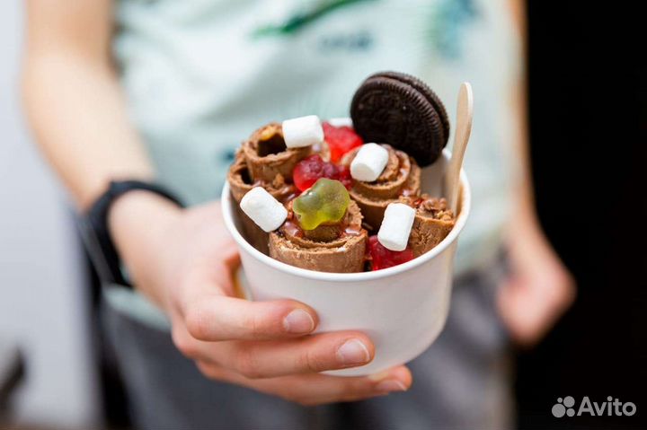 Жаренное мороженое