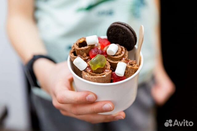 Жаренное мороженое