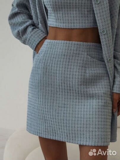 Твидовая юбка