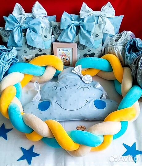 Бортики на заказ.Индивидуальный пошив текстиля