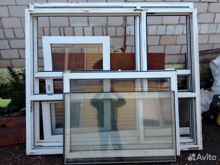 Окна пластиковые бу