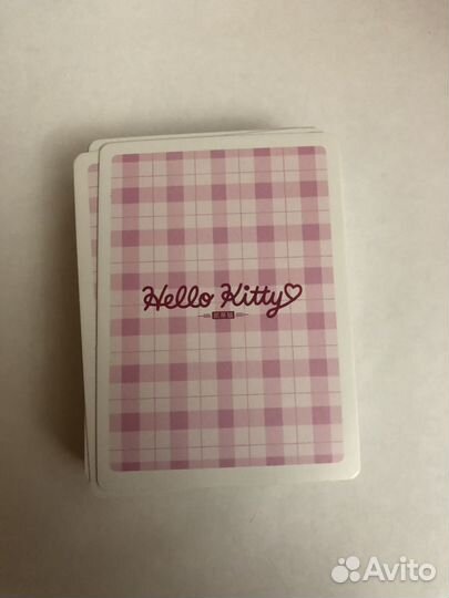 Игральные карты hello kitty