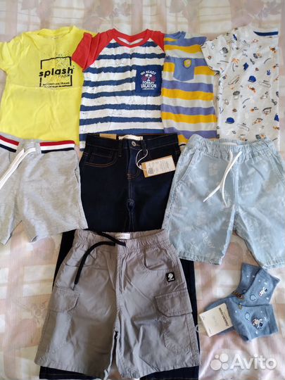 Летняя одежда мальчик 4 г