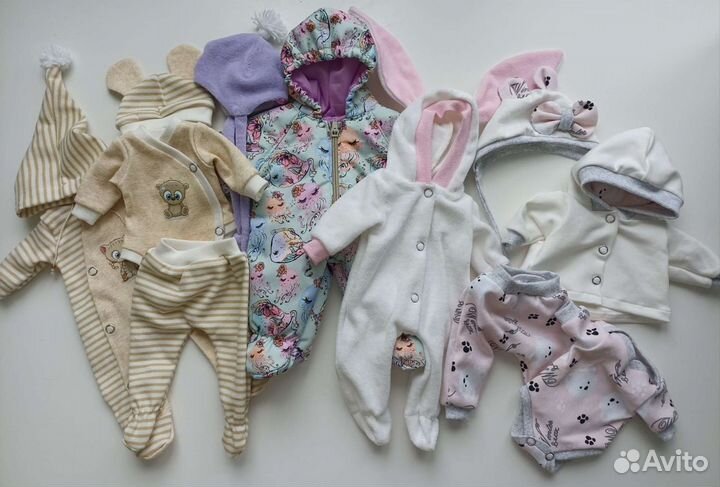 Одежда для кукол реборн на заказ