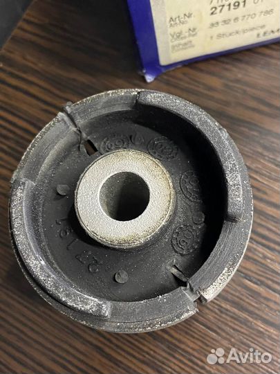 Сайлентблок заднего рычага lemforder 2719101