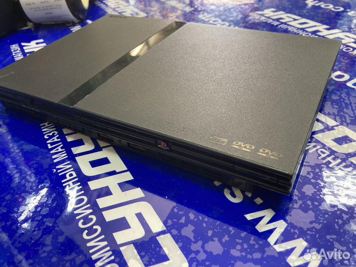 Sony PlayStation 2 Slim (scph 77008) Black Чип