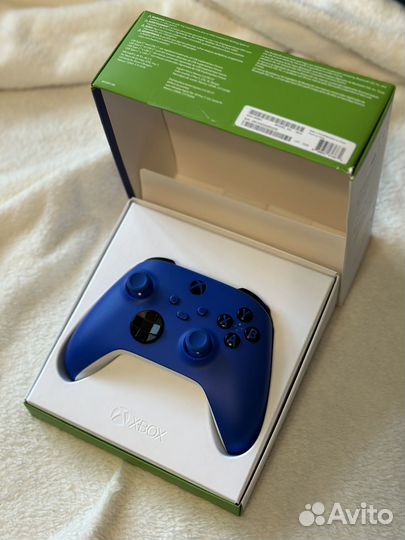 Геймпад Xbox Series S/X shock blue (синий)