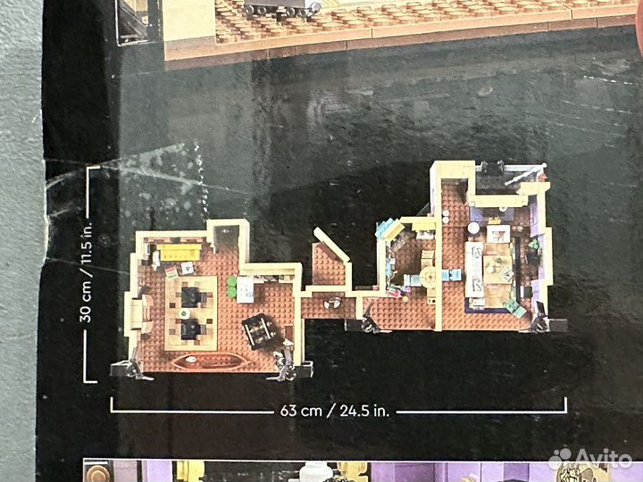 Конструктор Квартиры героев сериала «Друзья»