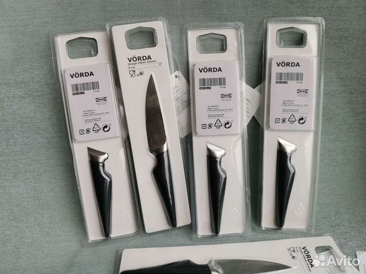 Новый нож для овощей и фруктов Икея Vorda 9см