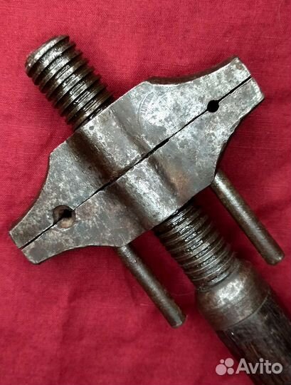 Старинный разводной ключ 19 век 31см