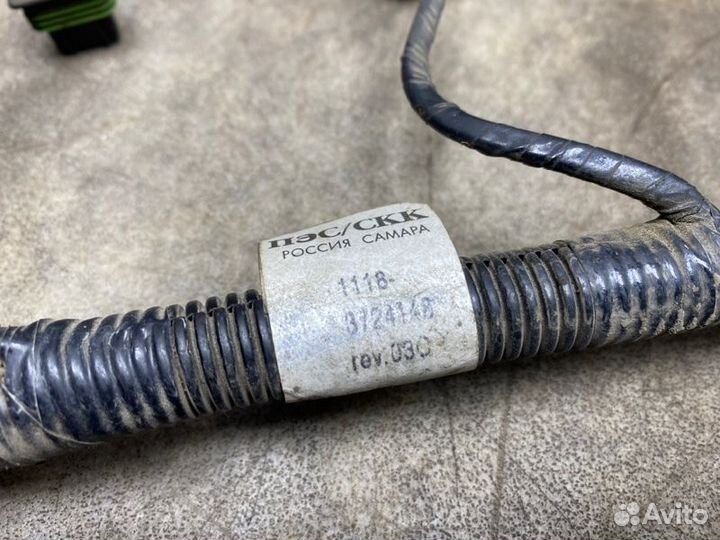 Проводка катушек зажигания Лада Гранта седан 1.6