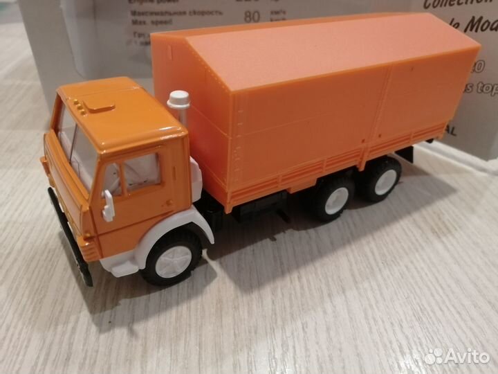 Элекон Камаз-5320 тент оранжевый