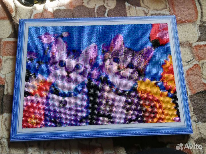 Готовая картина по номерам