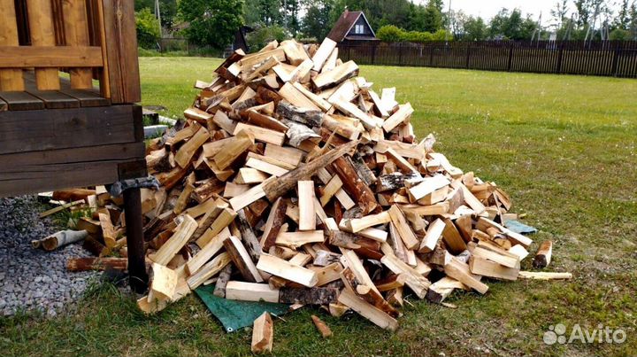 Дрова Береза в наличии в Выборге