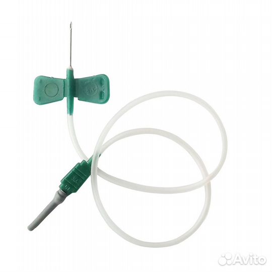 Игла бабочка 21G (0,8*19мм) для вакуумных пробирок