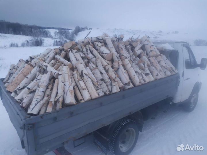 Дрова дуб, берёза