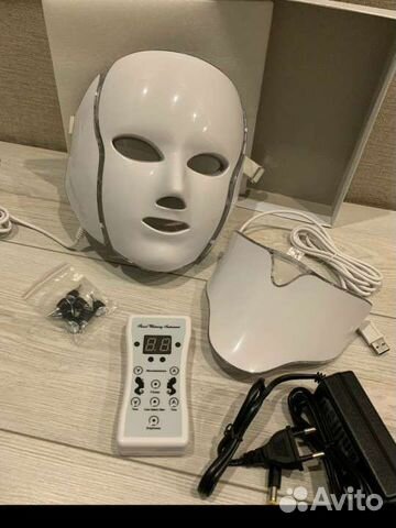 Светодиодная Led маска для лица новая