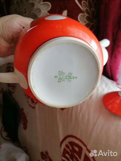 Заварочный чайник и чашка. СССР