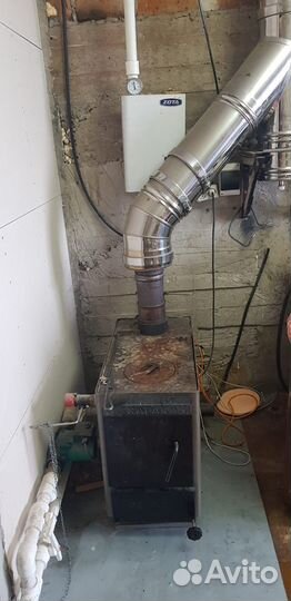 Твердотопливный котел
