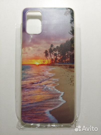 Бампер чехол для телефона samsung galaxy м 51