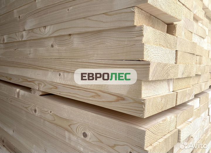 Доска сухая строганная