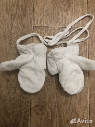 Варежки детские на девочку