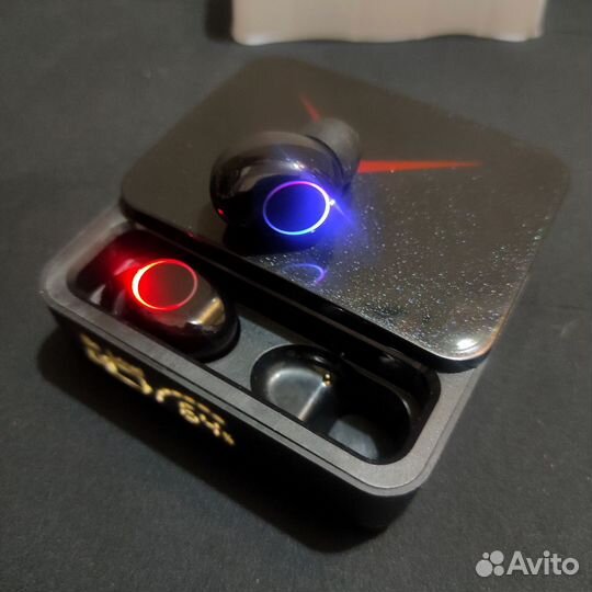 Наушники Bluetooth с кейсом 1200мАч