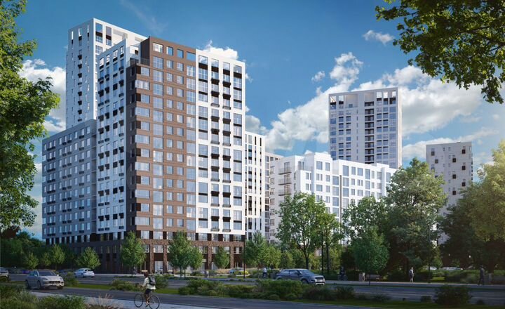 2-к. квартира, 68 м², 5/25 эт.