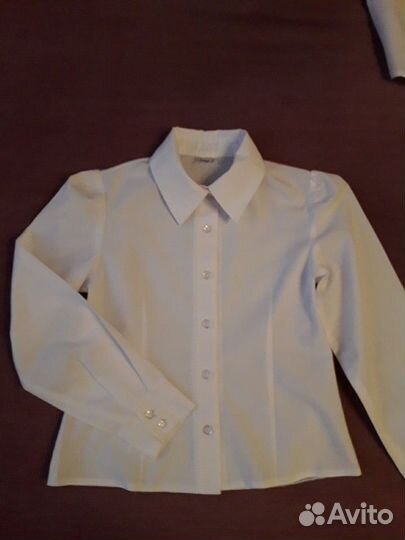 Блузки рост 128