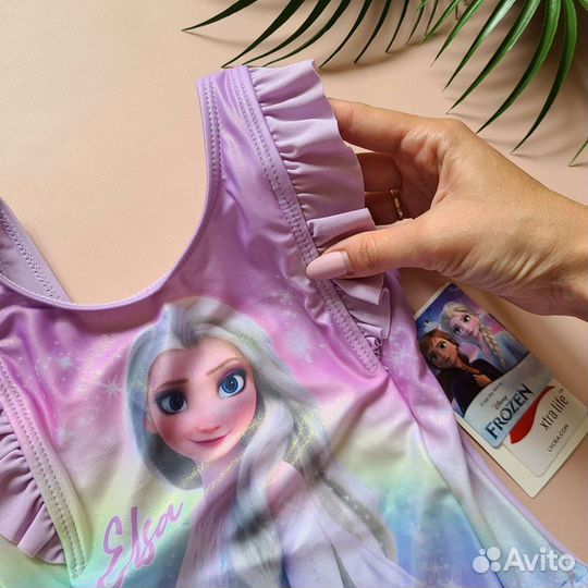 Новый купальник Эльза слитный С&А для девочки